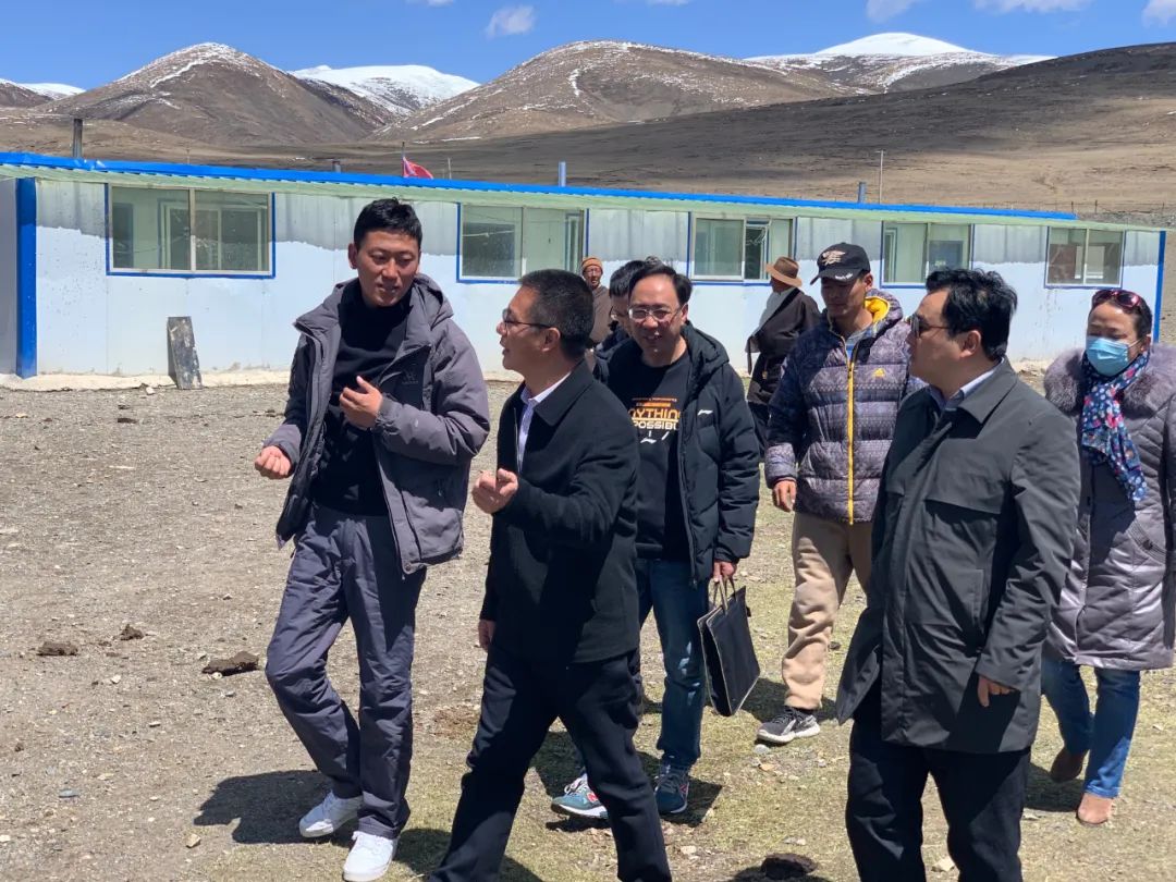 区党委统战部副部长,区民委党组书记赵树明深入驻村点调研指导定点